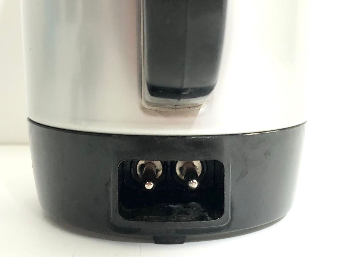 昭和レトロ【 TOSHIBA/東芝 電気ポット 0 5l シルバー】100V 40W 昭和レトロ【 TOSHIBA/東芝 電気ポット 0 5l シルバー】100V 40W