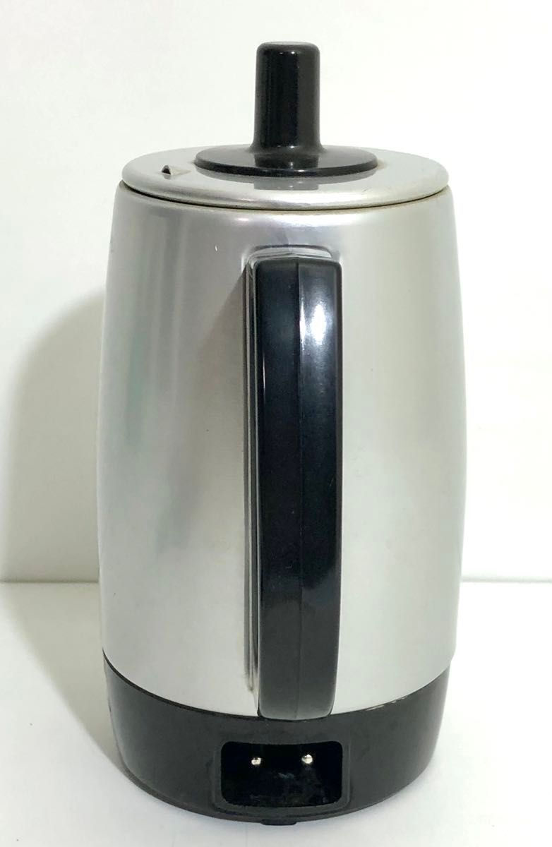 昭和レトロ【 TOSHIBA/東芝 電気ポット 0 5l シルバー】100V 40W 昭和レトロ【 TOSHIBA/東芝 電気ポット 0 5l シルバー】100V 40W