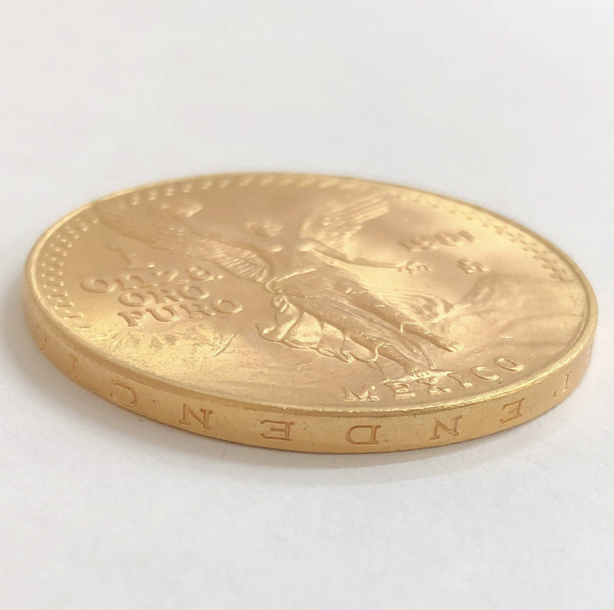 1円～リベルダード 22 金貨 1オンス 1981年製 メキシコ発行 約34.5ｇ コインの画像6