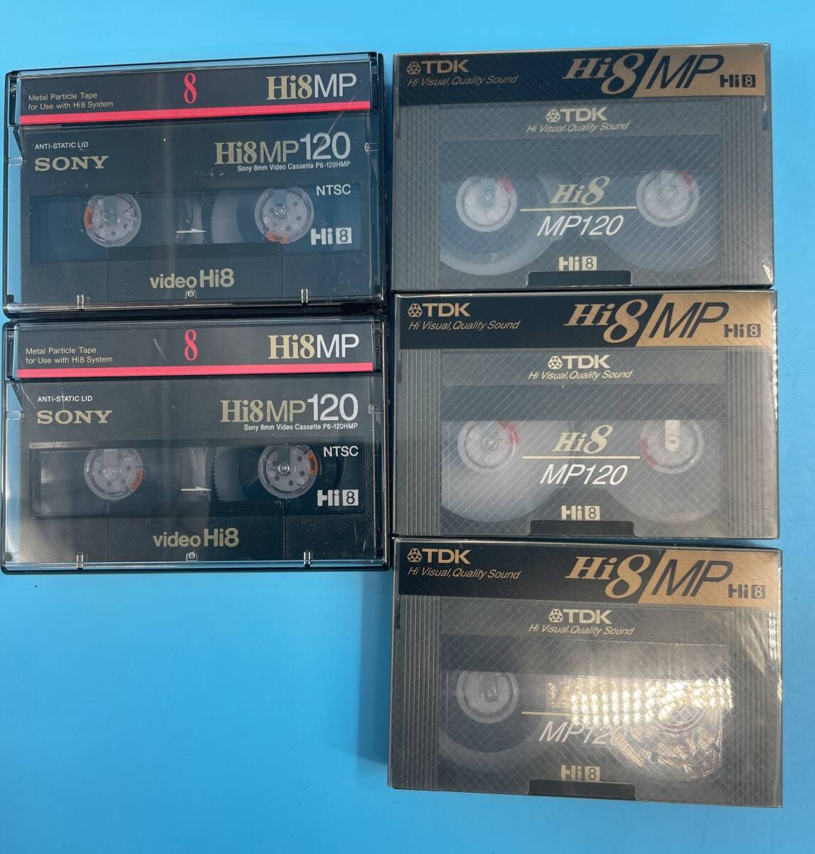 □M193 ★Hi8 8mm 8ミリビデオテープ ビデオカセットテープおまとめ 160本以上 SONY/TDK/FUJIFILM/maxellなど_画像5