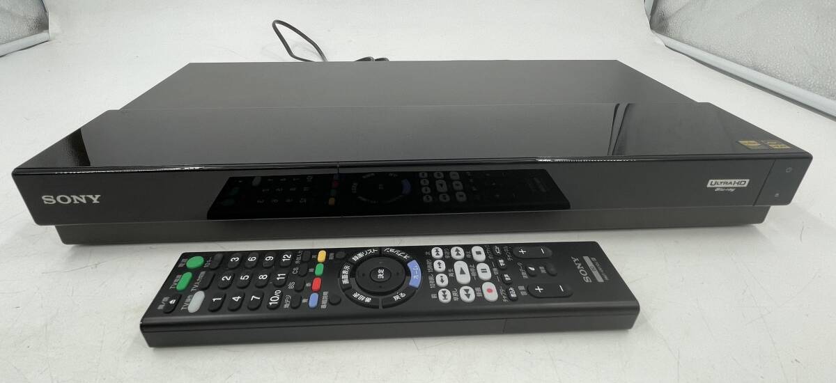□M31 SONY ソニー ブルーレイディスク/DVDレコーダー BDZ-FW1000 2018年製 2番組同時録画 HDD1TB 4K再生対応 リモコン付き_画像1
