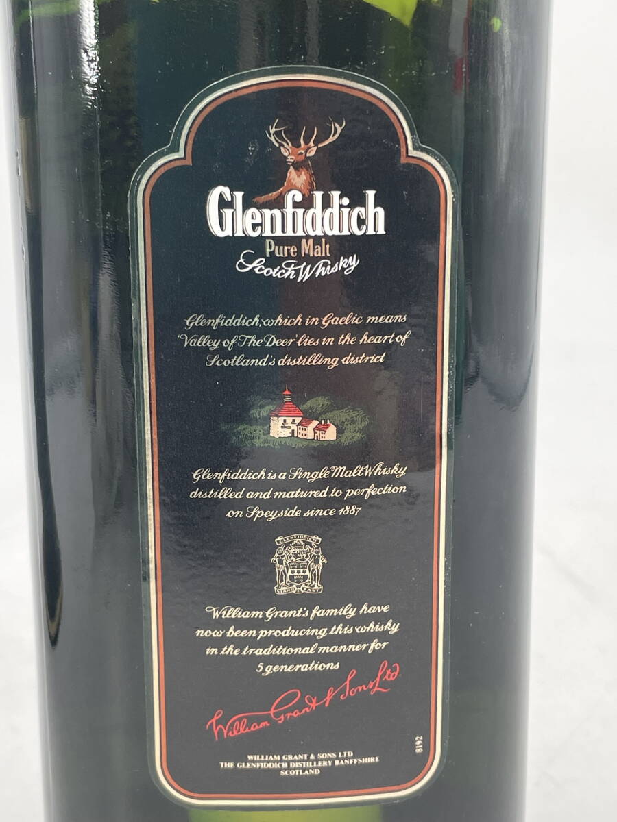  □M222【未開栓】Glenfiddich グレンフィディック ピュアモルト スペシャルオールドリザーブ スコッチ ウイスキー 1000ml 43% お酒 古酒_画像7
