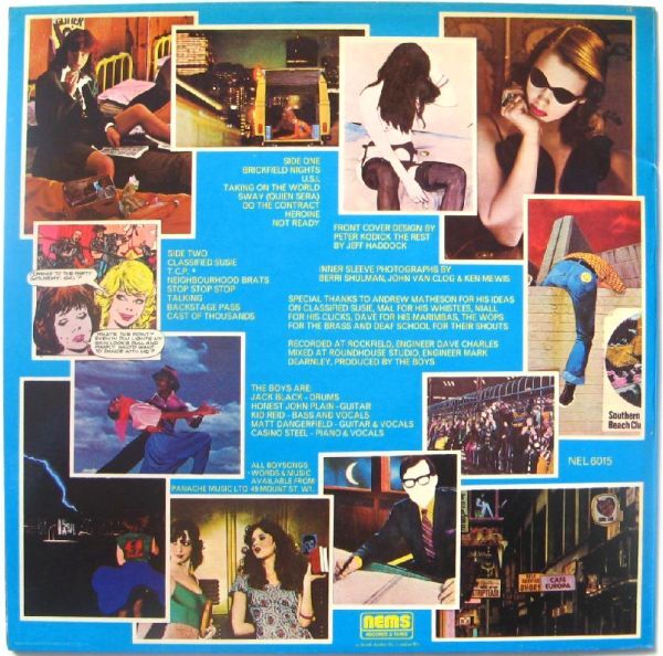 英 オルターナティブ・ロック、パンク　ザ・ボーイズ　LP　Alternative Chartbusters　1978年_画像2