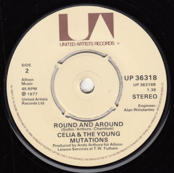 英パンク　Celia & The Mutations　7”　You Better Believe Me　ピクチャー・スリーブ1977年_画像4