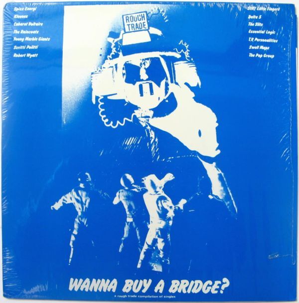 ニューウエイブ、インダストリアル、パンク,,,コンピレーション LP Wanna Buy A Bridge？ 1980年の画像1