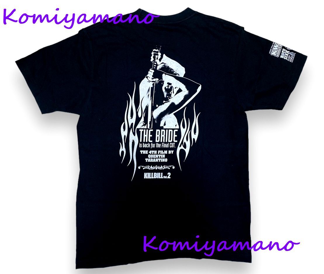2004年 当時もの KILL BILL Vol.2 キルビル 2 関係者 Tシャツ 2004年 当時もの KILL BILL Vol.2 キルビル 2 関係者 Tシャツ