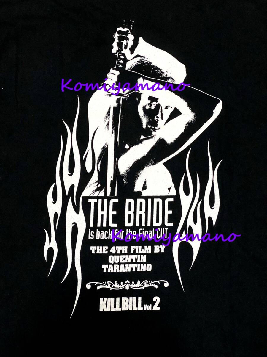 2004年 当時もの KILL BILL Vol.2 キルビル 2 関係者 Tシャツ 2004年 当時もの KILL BILL Vol.2 キルビル 2 関係者 Tシャツ