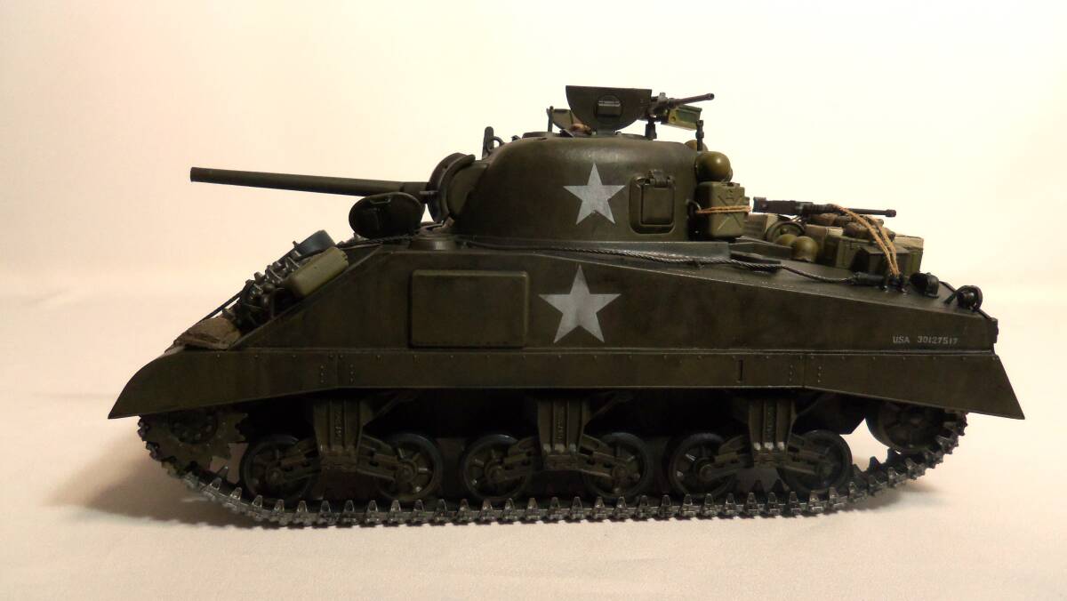 1/35 タミヤ　アメリカ軍 M4　シャーマン初期型 完成品_画像4