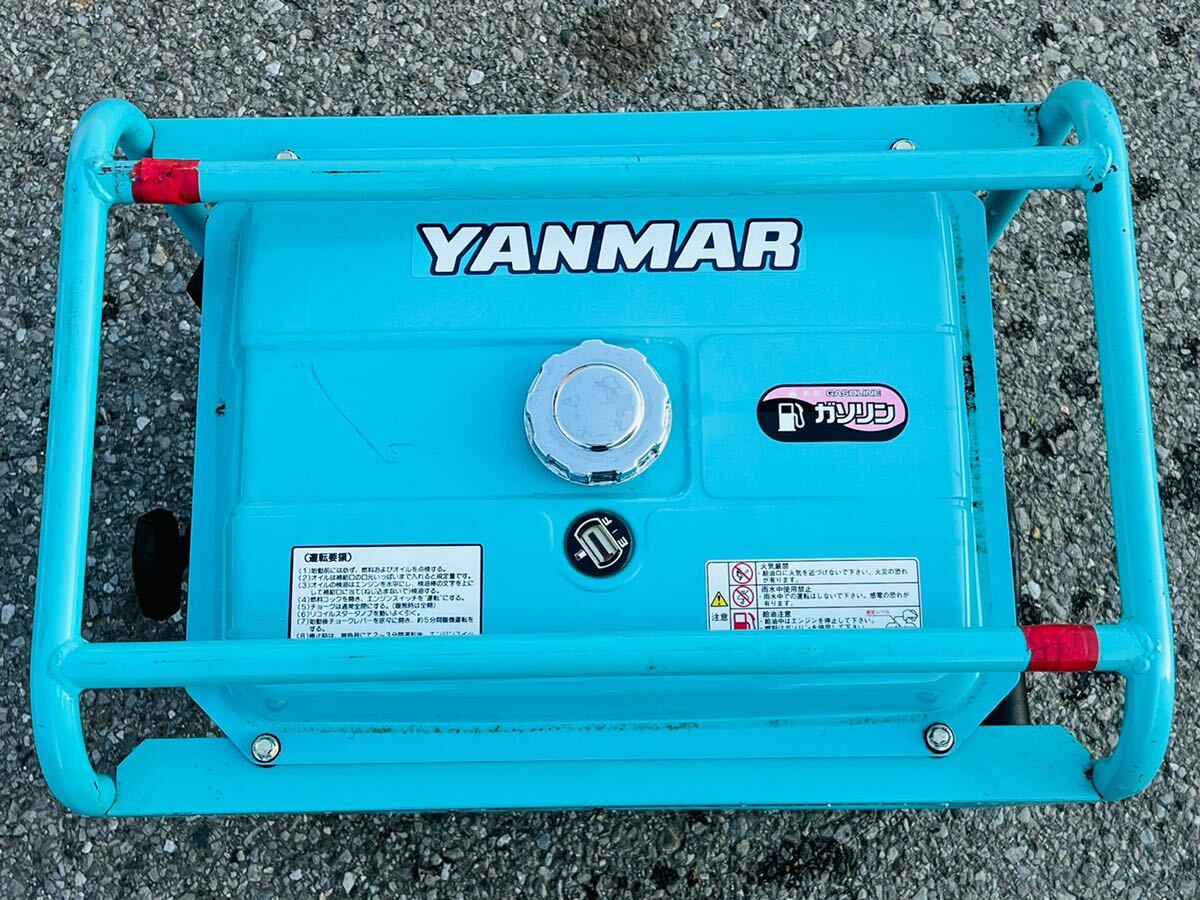 YANMAR ヤンマー ガソリンエンジン発電機 KING MATE YSG2400A 【エンジンOK】画像要確認_画像3