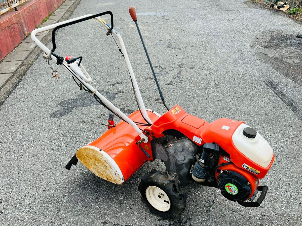 Kubota クボタ 歩行型農用トラクター 管理機 耕運機 TR600 【エンジンOK】画像要確認_画像2