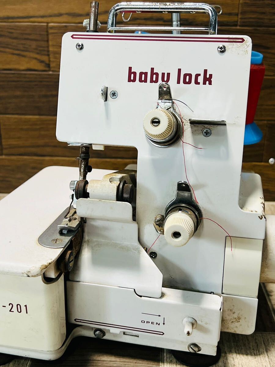 JUKI ジューキ baby lock ロックミシン BL2-201 【動作確認済み】画像要確認_画像3
