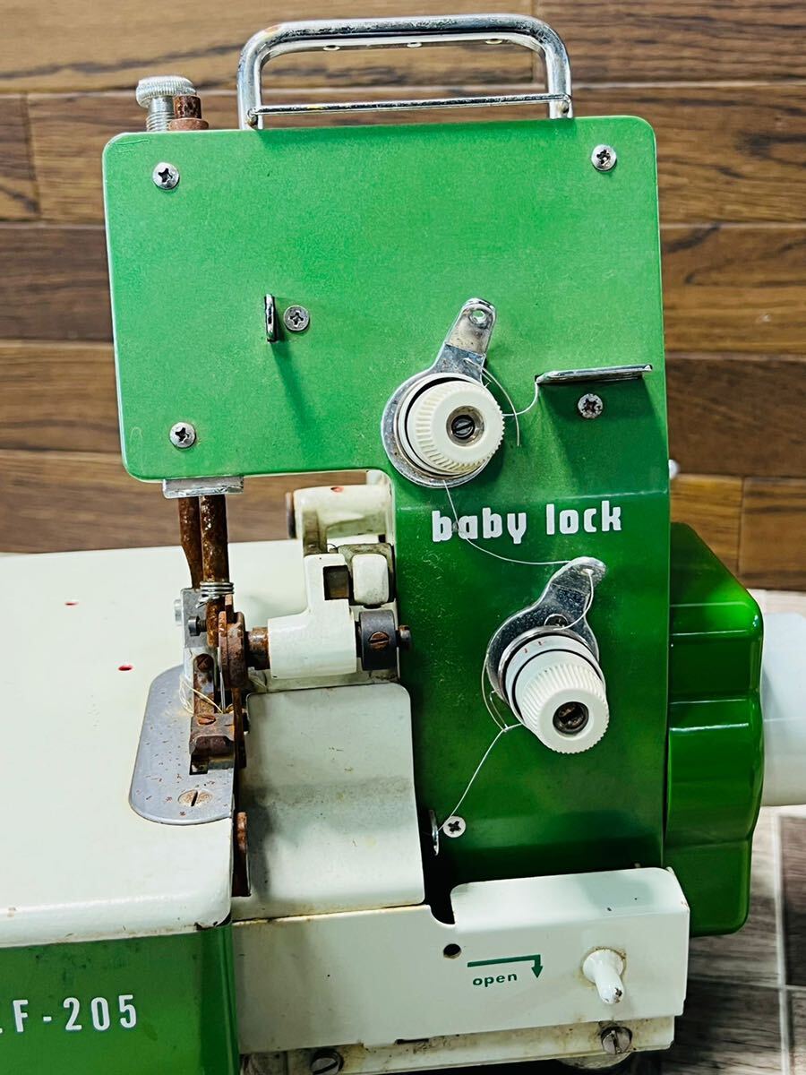 JUKI ジューキ baby lock ロックミシン EF-205 【動作確認済み】画像要確認_画像5