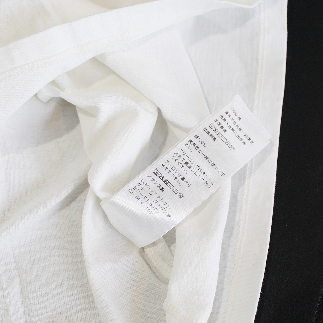 セリーヌ CELINEトリオンフ ロゴ Tシャツ カットソー Sサイズ 2022購入 E1147_画像5