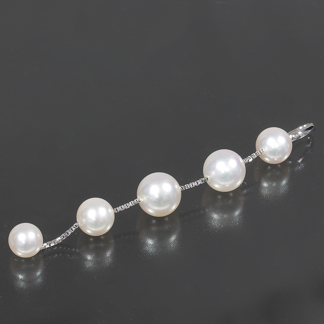 TASAKI タサキ アコヤパール ペンダントトップ K18WG ネックレス E1091