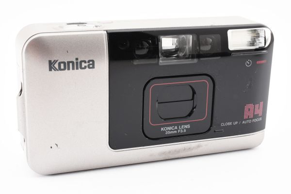 [並品] Konica コニカ BiG mini A4 ビッグミニ コンパクトフィルムカメラ 即決送料無料/#2088461Aの画像2