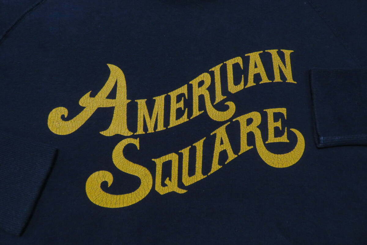 ★ダブルワークス/DUBBLE WORKS★ロゴプリント/スウェットパーカー AMERICAN SQUARE【中古】sizeM_AMERICAN SQUAREのロゴがとてもお洒落