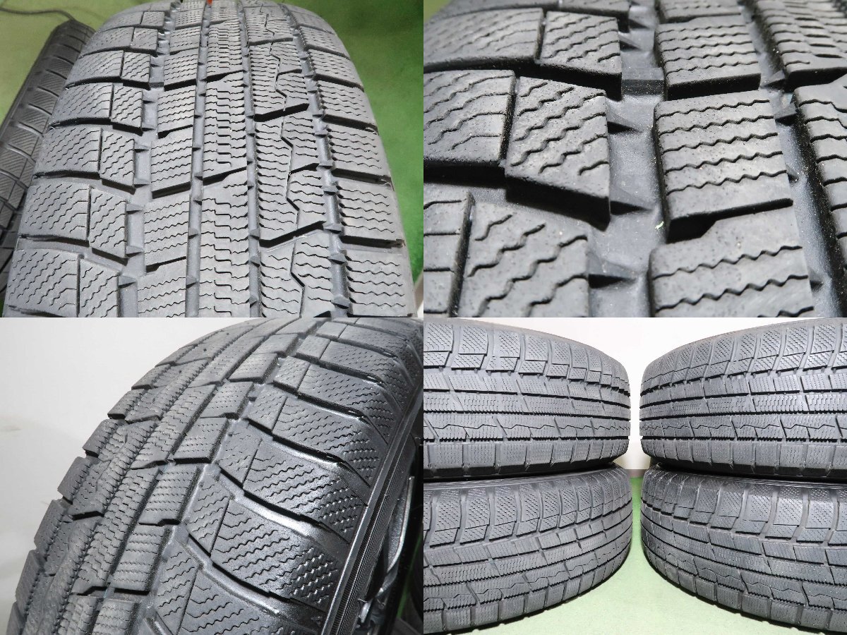 4本 社外 16インチ 6.5J +45 5H 114.3 スタッドレス TOYO ウインタートランパス TX 2022年 215/65R16 エルグランド エクストレイル CX-30の画像10