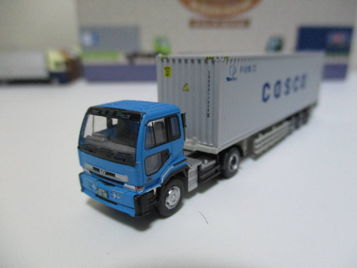 TOMYTEC 　トレーラーコレクション 　UDtruck+COSCO　40ftコンテナ_画像1