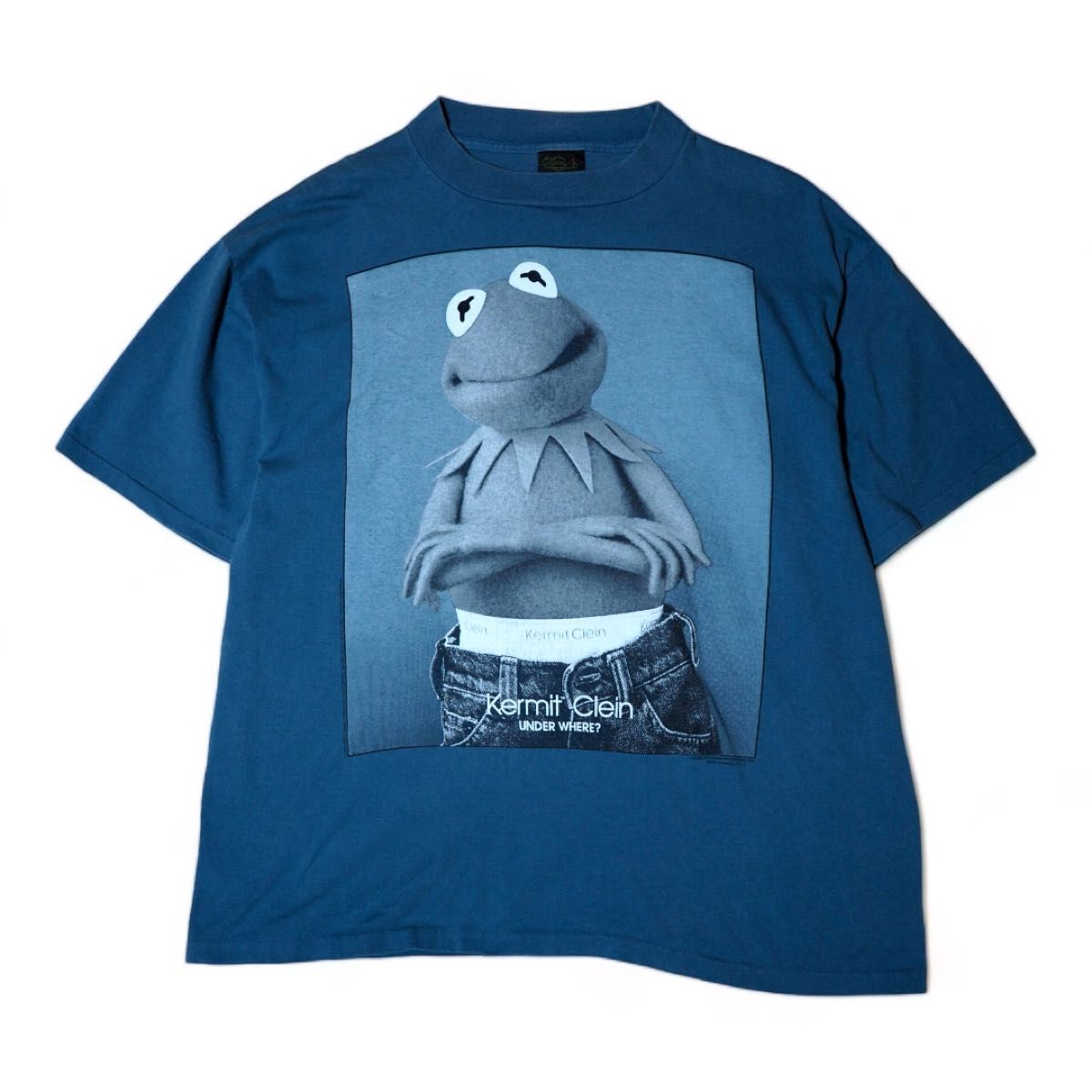 90s kermit clein parody T-shirt vintage