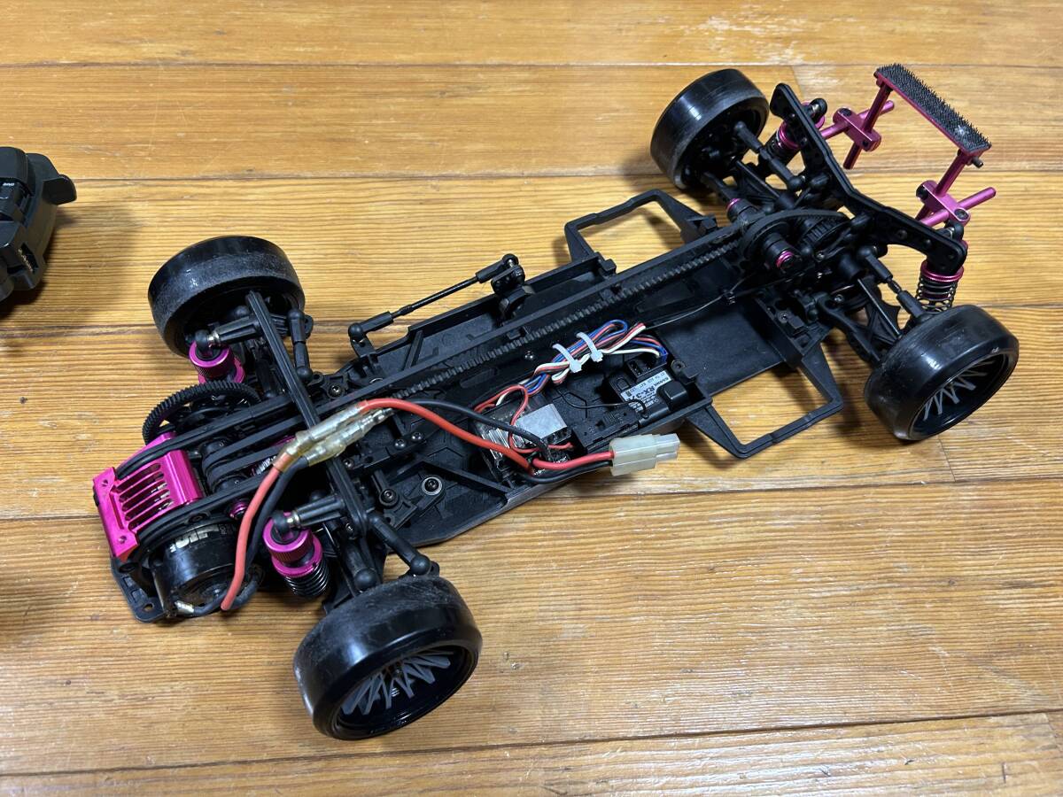 メーカー不明ドリフトカー プロポ・メカ付き作動確認済 TAMIYA_画像3