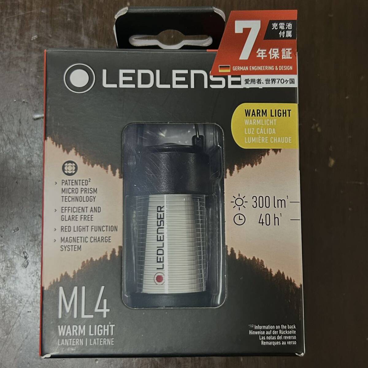 新品【送料無料】レッドレンザー LED LENSER ライト LEDランタン 小型 ML4 