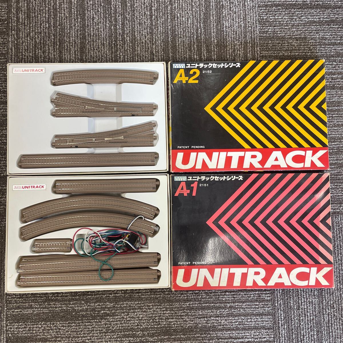 KATO ユニトラックセットシリーズ ユニトラック UNITRACK ポイントセット 基本セット A1 A2_画像1