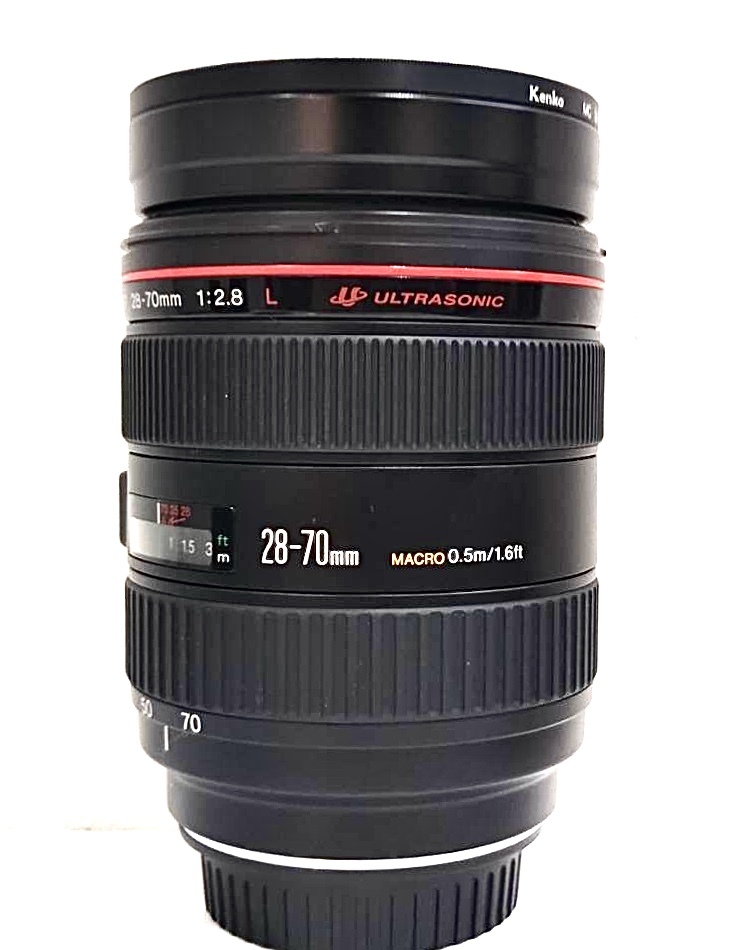 3695■ 美品 Canon キャノン ULTARASONIC Zoom Lens ウルトラソニック ズーム レンズ EF 28-70mm 1：2.8 L MACRO 0.5m/1.6ft 現状品_画像3