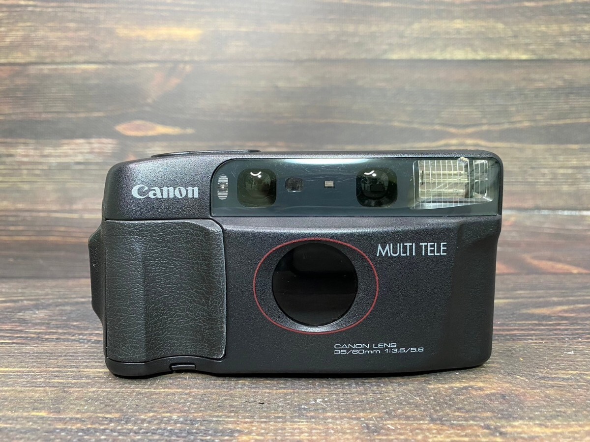 Canon キヤノン SUPER SHOT MULTI TELE コンパクトフィルムカメラ ケース付き #47_画像2