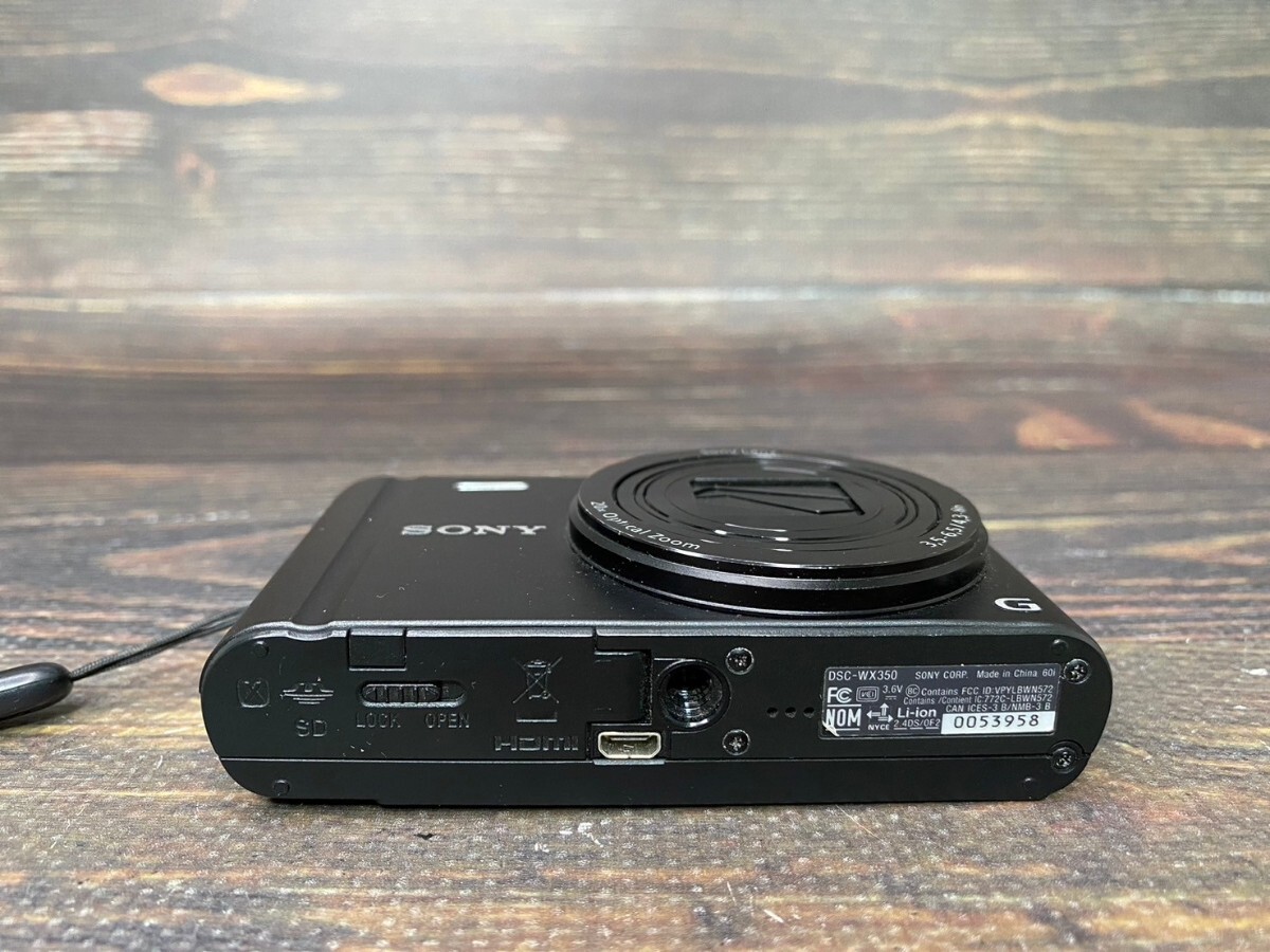 SONY ソニー Cyber-shot サイバーショット DSC-WX350 コンパクトデジタルカメラ 元箱付き #5_画像6