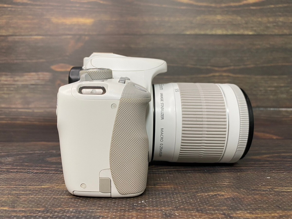 Canon キヤノン EOS Kiss X7 レンズキット ホワイト デジタル一眼レフカメラ 元箱付き #1_画像4