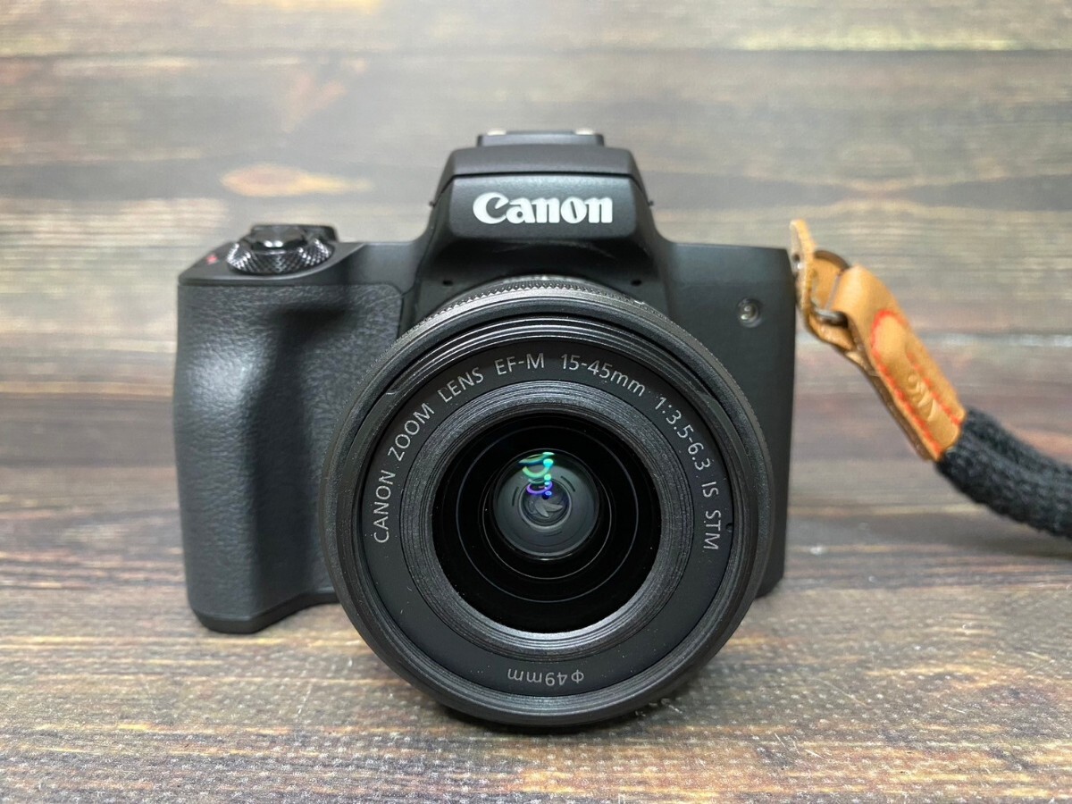 Canon キヤノン EOS Kiss M レンズキット ミラーレス一眼カメラ #8_画像2