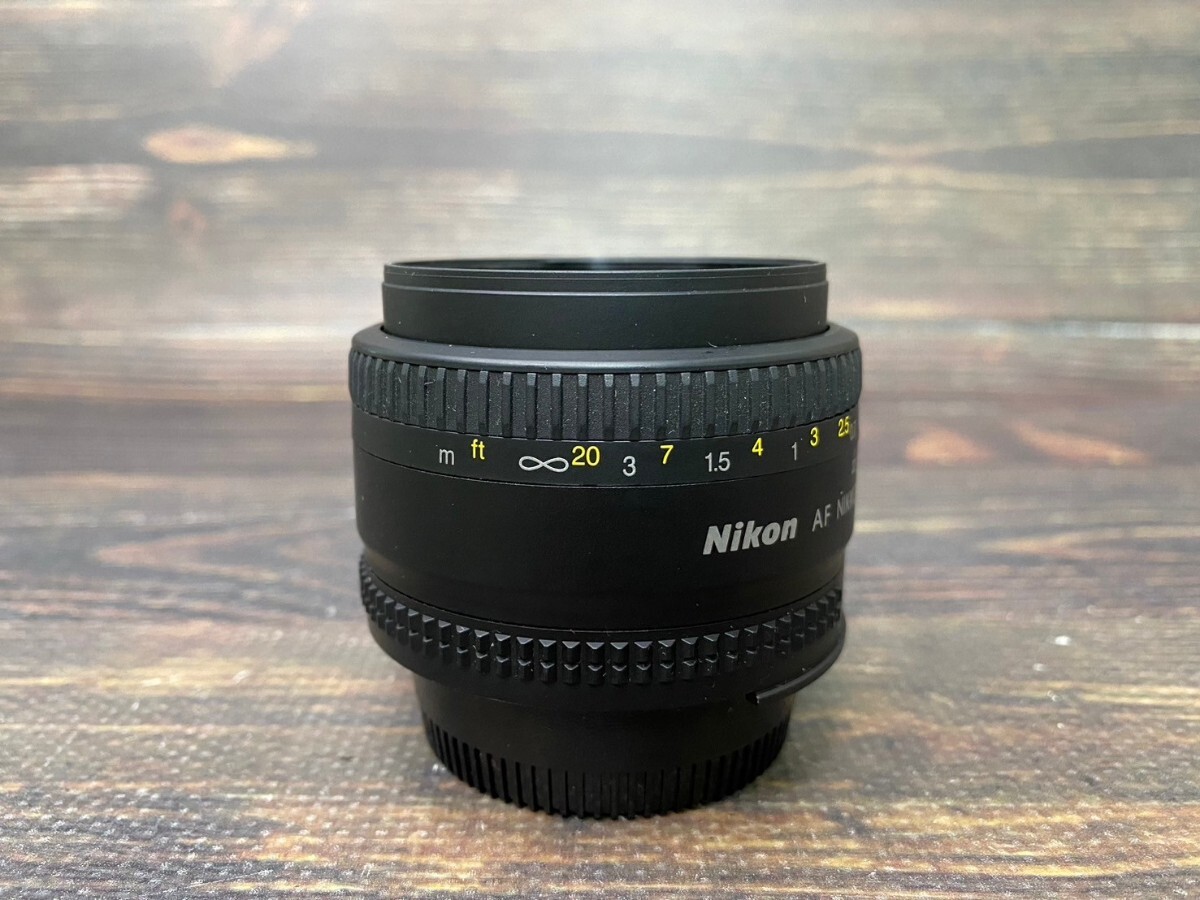 Nikon ニコン AF NIKKOR 50mm F1.8 D 単焦点レンズ 元箱付き #46_画像3