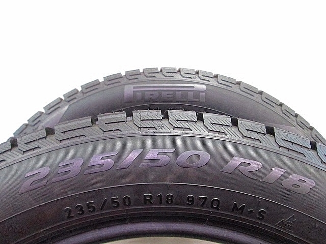 中古スタッドレス■235/50R18■4本■PIRELLI■ICE ASIMMETRICO アルファード ヴェルファイア レクサスLS(40系）_画像4