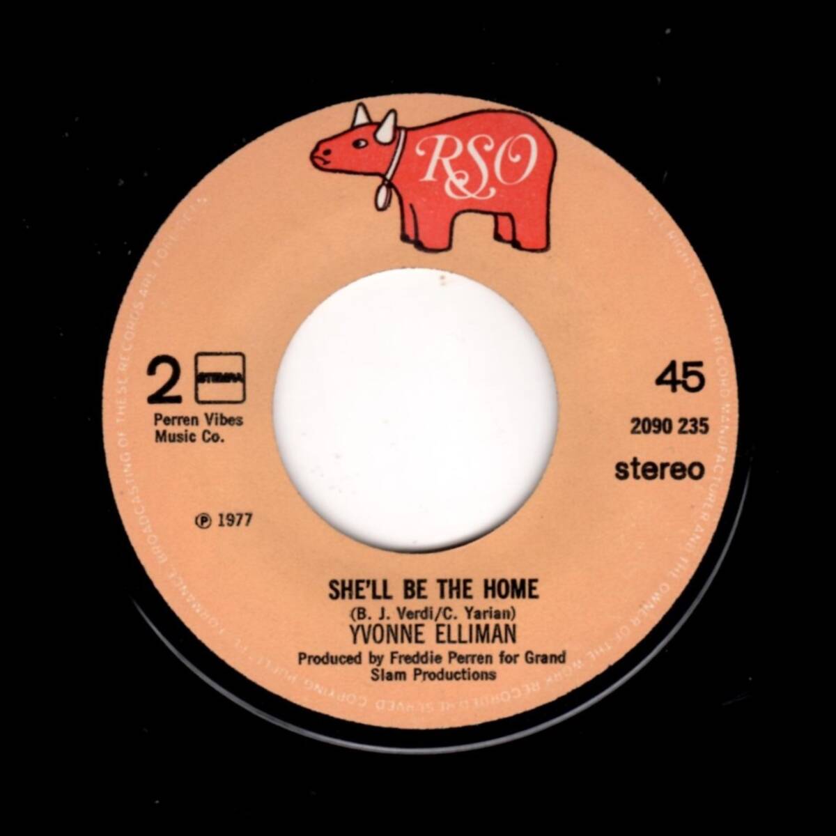 【Disco & Soul 7inch】Yvonne Elliman / Hello Stranger ._画像2