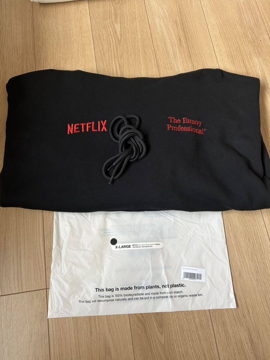 Ennoy × Netflix HOODIEのみ スタイリスト私物 パーカー サイズXL freshservice SEESEE everyone S.F.C stylistshibutsu セットアップ_画像8