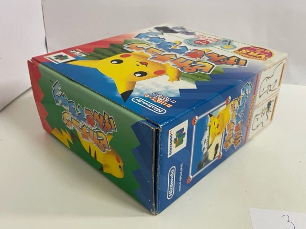 任天堂 N64 ニンテンドー64 箱説明書付き 接点洗浄済 ピカチュウげんきでちゅう SAKA3の画像7