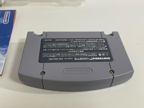 任天堂 N64 ニンテンドー64 箱説明書付き 接点洗浄済 マリオカート 64 SAKA16の画像3
