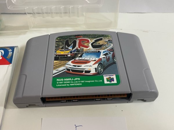 任天堂 N64 ニンテンドー64 箱説明書付き 接点洗浄済 マルチレーシング チャンピオンシップ SAKA5の画像2