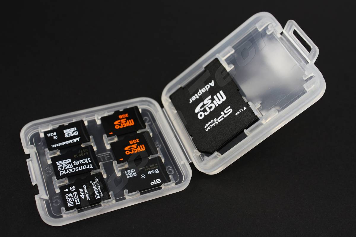 ☆ マイクロSD SDHC SDXC マイクロSDカード収納ケース メモリー格納ケース_お送りするのはケースのみです。