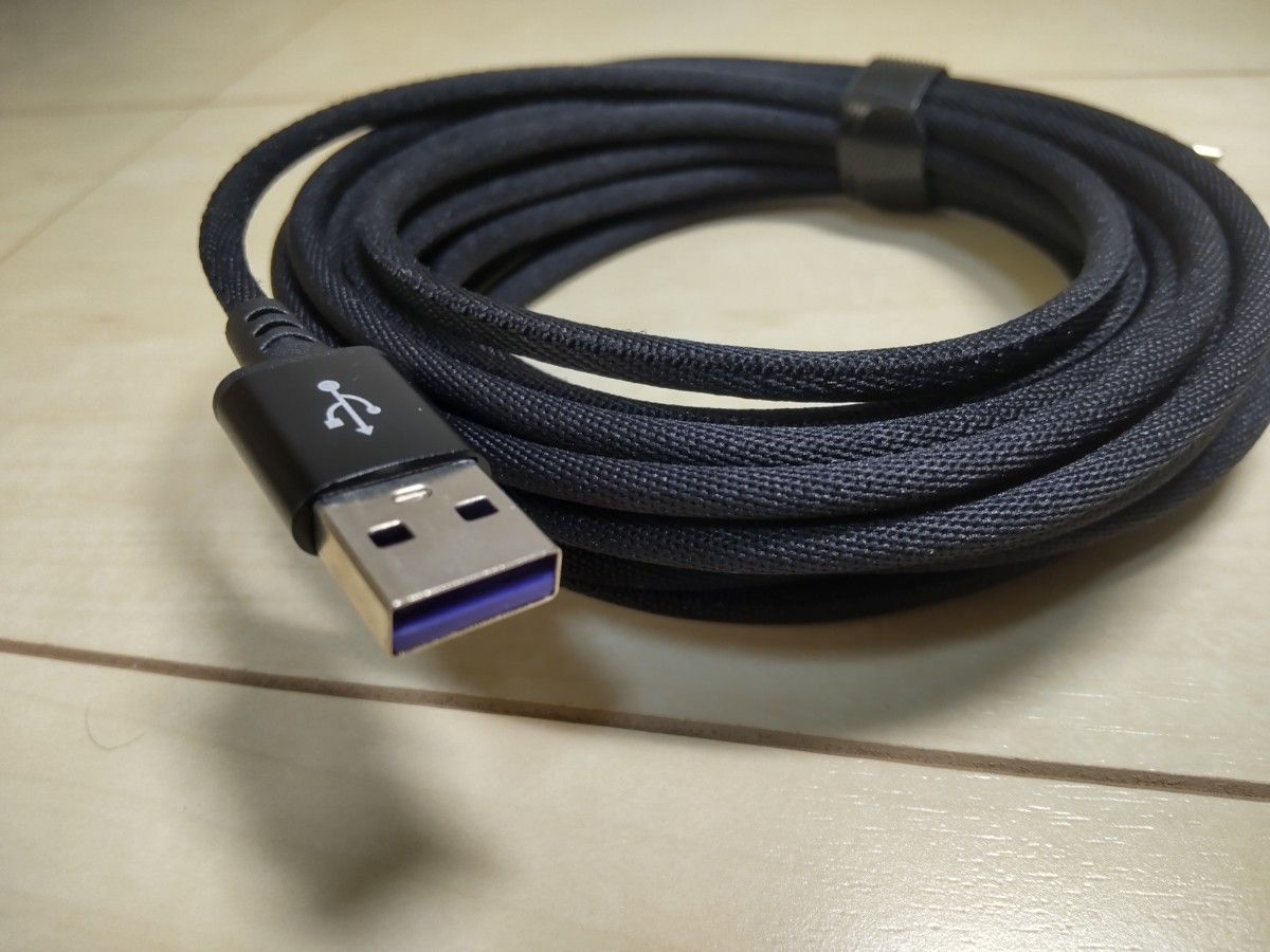 USBケーブル type-A to type-C 5m