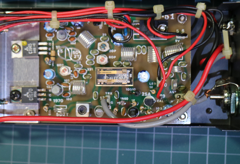 AITEC アイテック ゼロ-1000-51 51MHz FM 0.1W ハンディ トランシーバー　ZS-51 と　パワーブースタ　PB-51　動作未確認_画像8