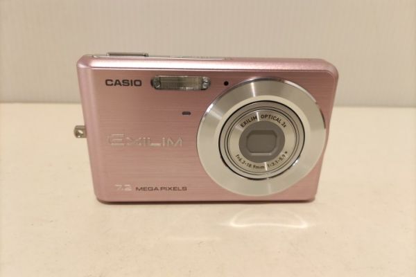 CASIO カシオ EX-Z77 EXILIM デジタルカメラ コンデジ ピンク f=6.3-18.9mm 1:3.1-5.9_画像2