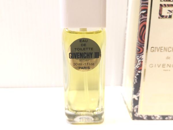 GIVENCHY ジバンシー 香水 EAU DE TILETTE GIVENCHYIII ジバンシー3 30ml オードトワレ_画像2