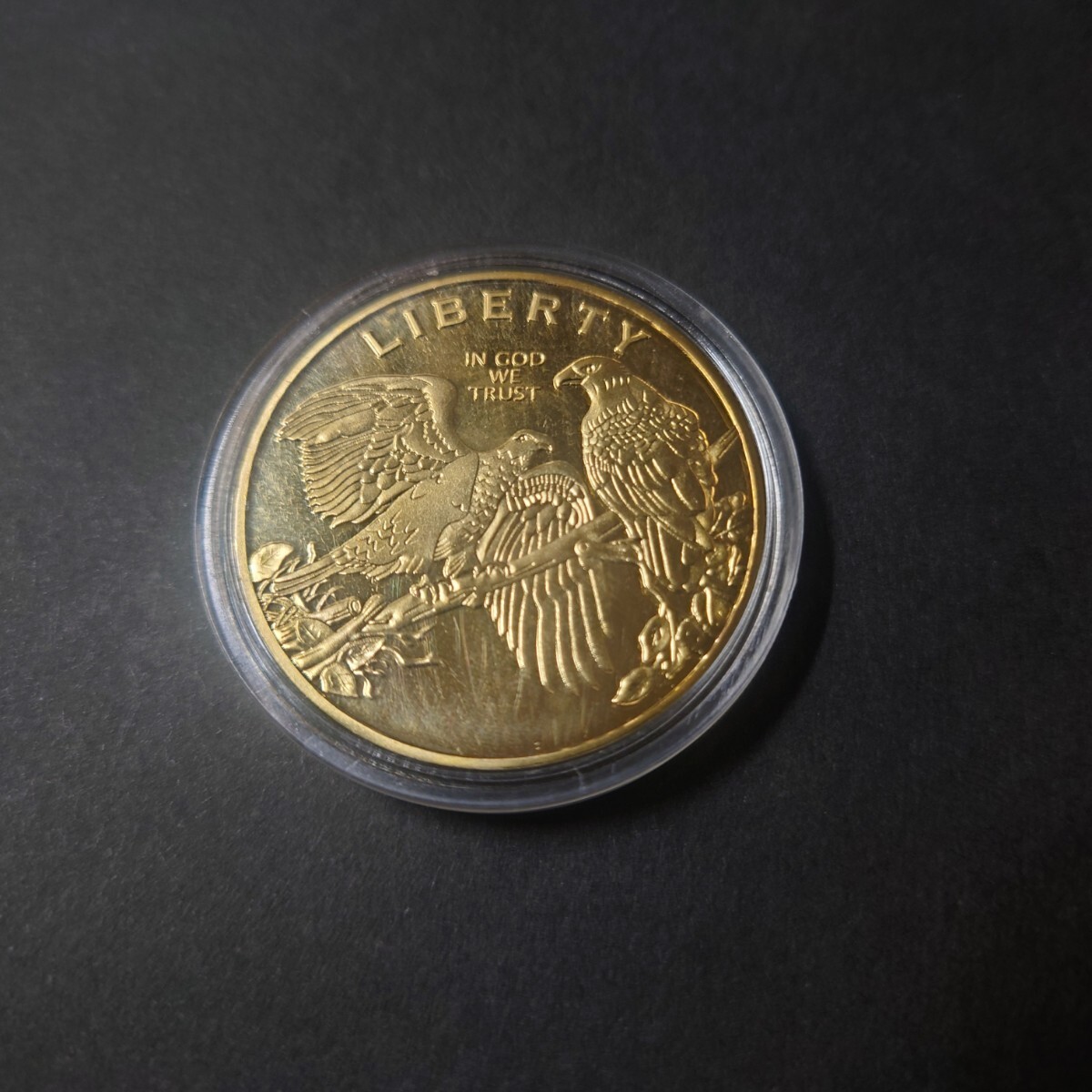 アメリカン イーグルコイン ゴールド GOLD 金 金貨 ゴールドコイン イーグル金貨 24kの画像1