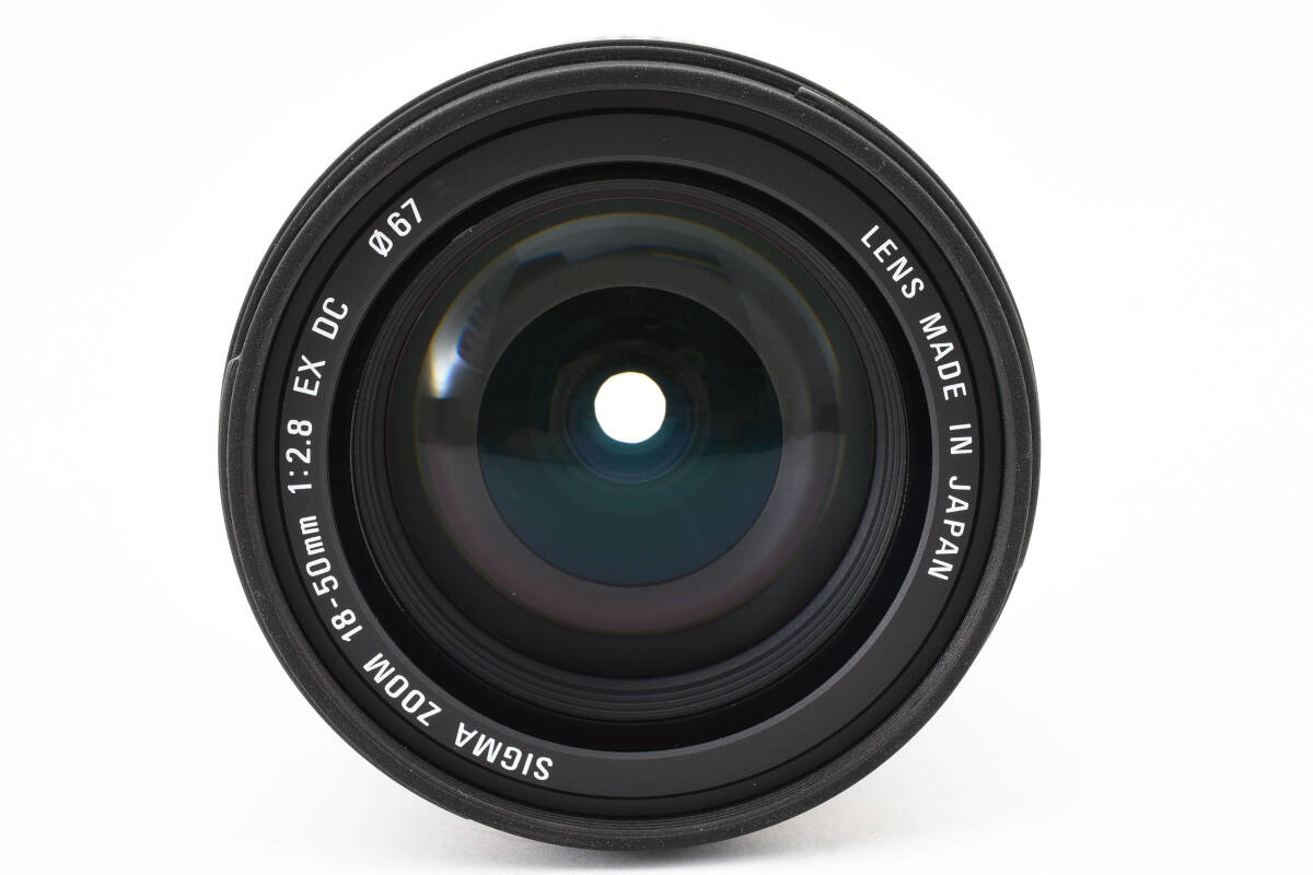 ★☆ 良品！ SIGMA シグマ 18-50mm F2.8 EX DC キヤノン用 ★☆_画像3