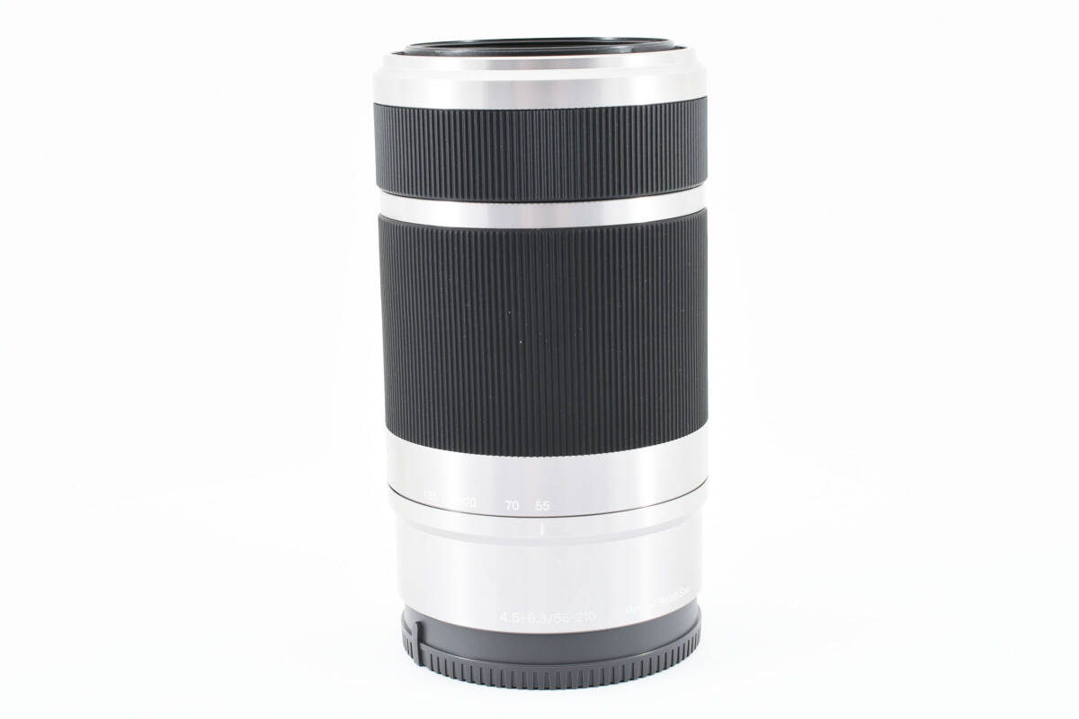 ★☆ 極上品！ SONY ソニー E 55-210mm F4.5-6.3 OSS SEL55210 シルバー ★☆_画像8