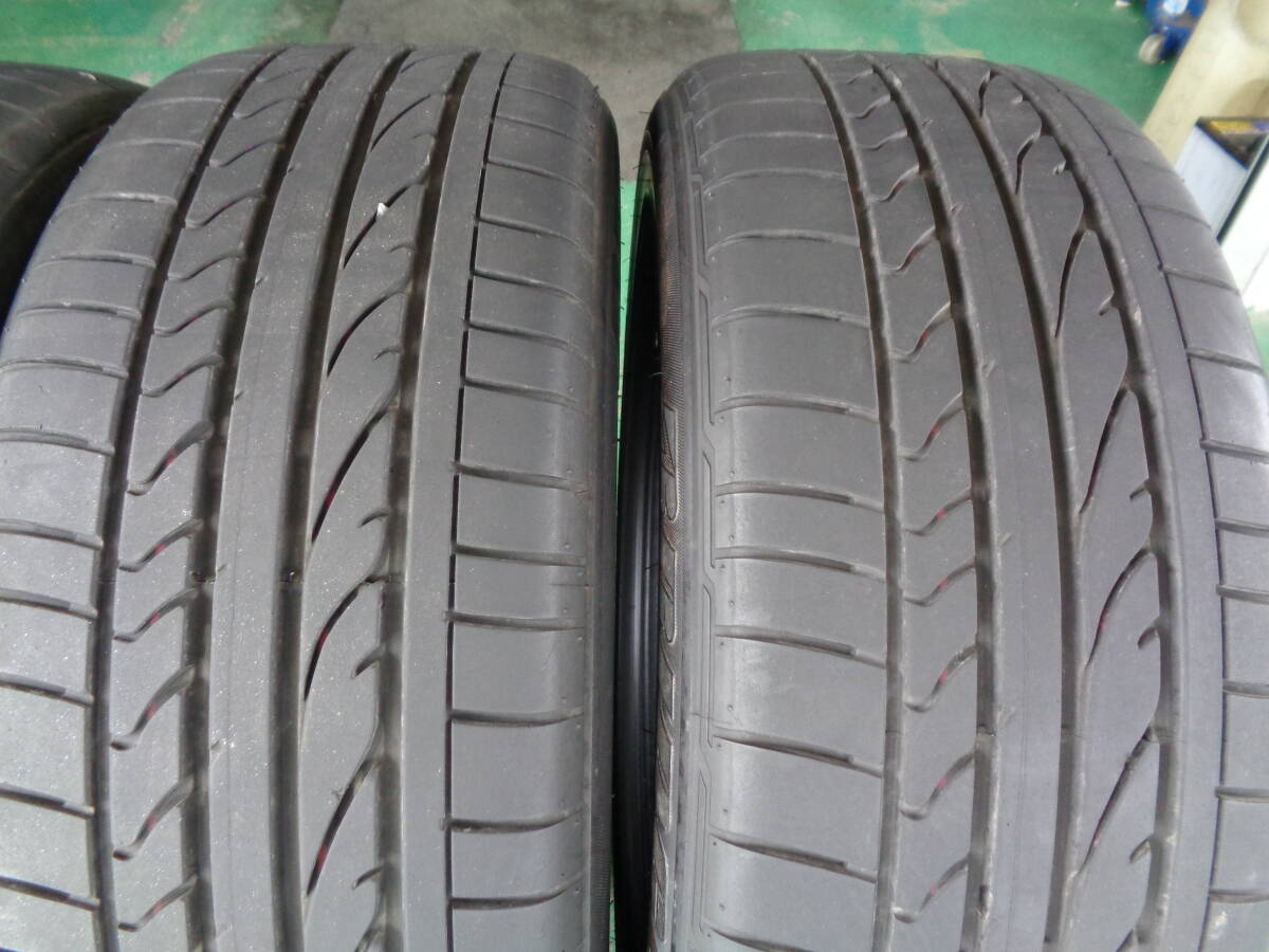 ★激安★中古タイヤ★2019年バリ溝★ 室内保管 ★ブリヂストン★225/50R18 95V★約8分山★ POTENZA RE050A ★4本セット!!★_画像9