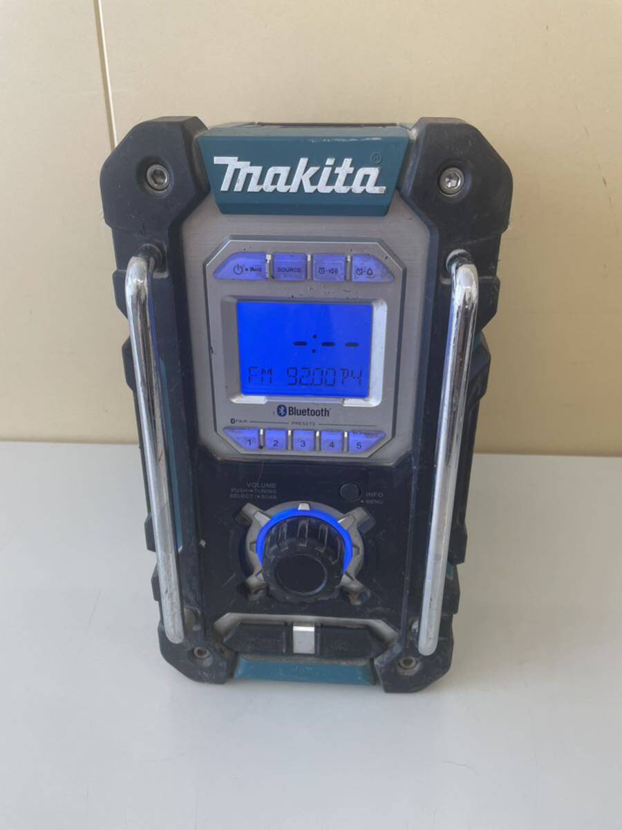 makita Makita Bluetooth installing site radio radio MR108 electrification verification settled [6502]