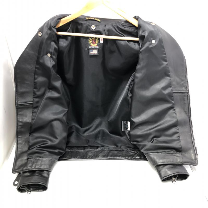 【中古】SCHOTT ラムレザー ダブルライダースジャケット サイズ36　7525 228US　ショット[240024455231]_画像3