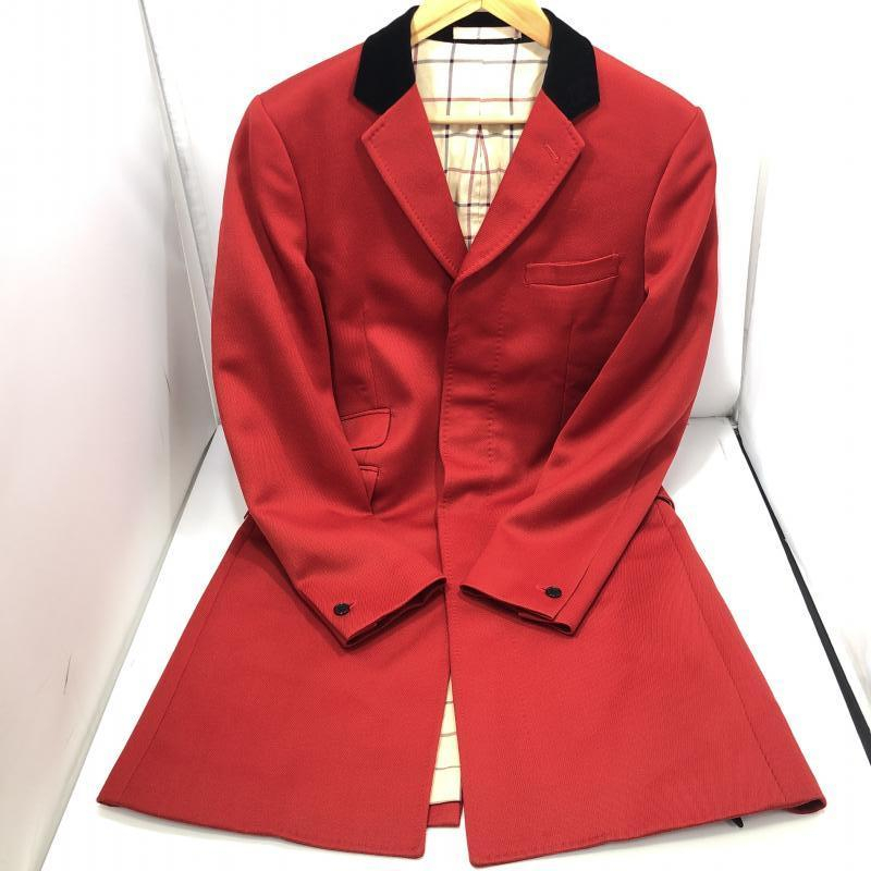 【中古】REATS TAILOR ZAZOUS チェスターコート サイズ36 レッド リーツテイラーザズー[240024456373]_画像4